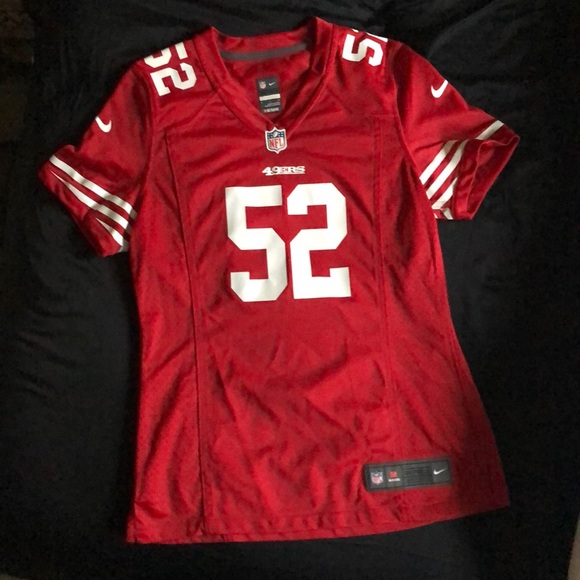 NFL Tops - NIKE On Field Women’s 49ers Jersey NFL Tops - NIKE On Field Women’s 49ers Jersey